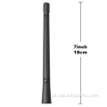 Mastro de antena de sinal de rádio com antena flexível de borracha 7 &quot;